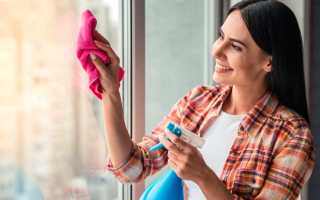 Как помыть пластиковое окно без разводов