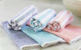 Как легко отбелить кухонные полотенца без кипячения