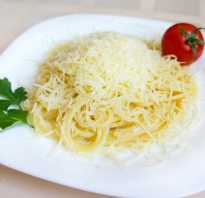 Как сделать спагетти с сыром