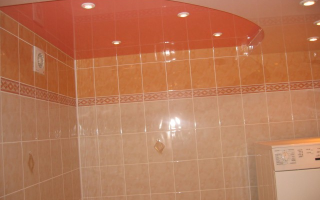 Как сделать подвесной потолок в ванной